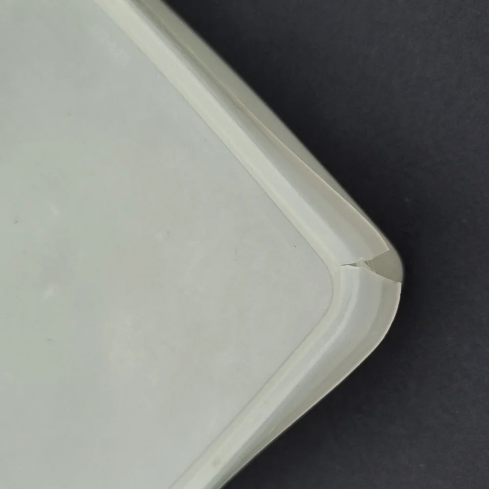 Set-2 TUPPERWARE Square Sandwich Keepers‎ 671-4 Parts Vintage SEE BB24.2GA1287.8